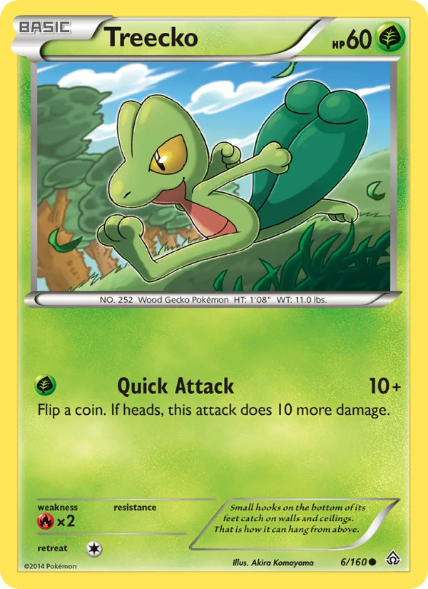 Treecko · Primal Clash 6/160
