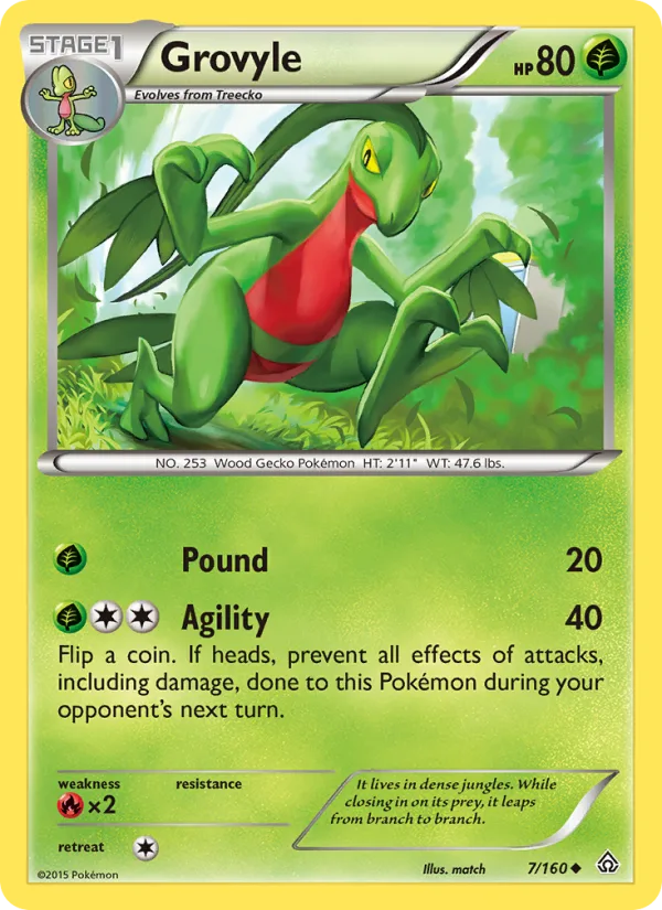 Grovyle · Primal Clash 7/160