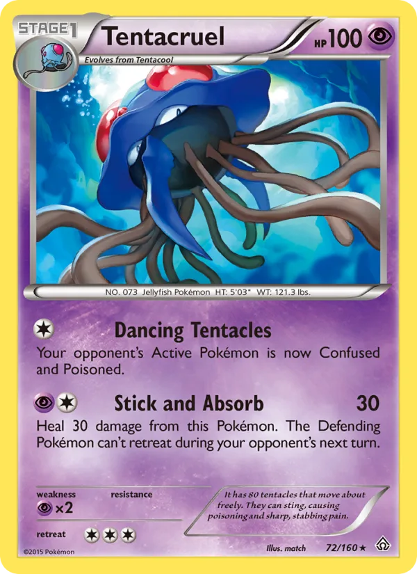 Tentacruel · Primal Clash 72/160