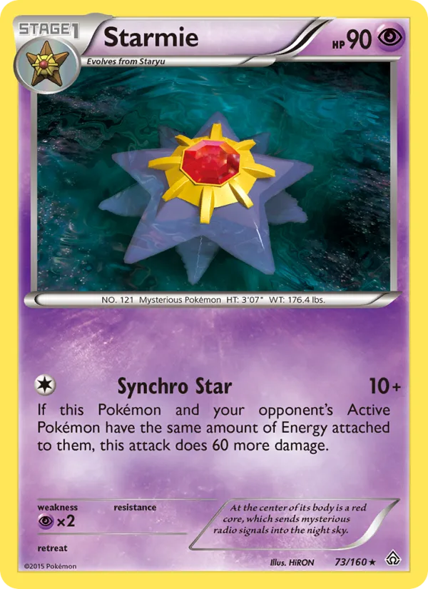 Starmie · Primal Clash 73/160