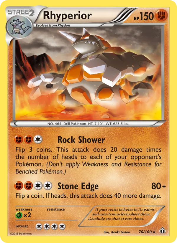 Rhyperior · Primal Clash 76/160