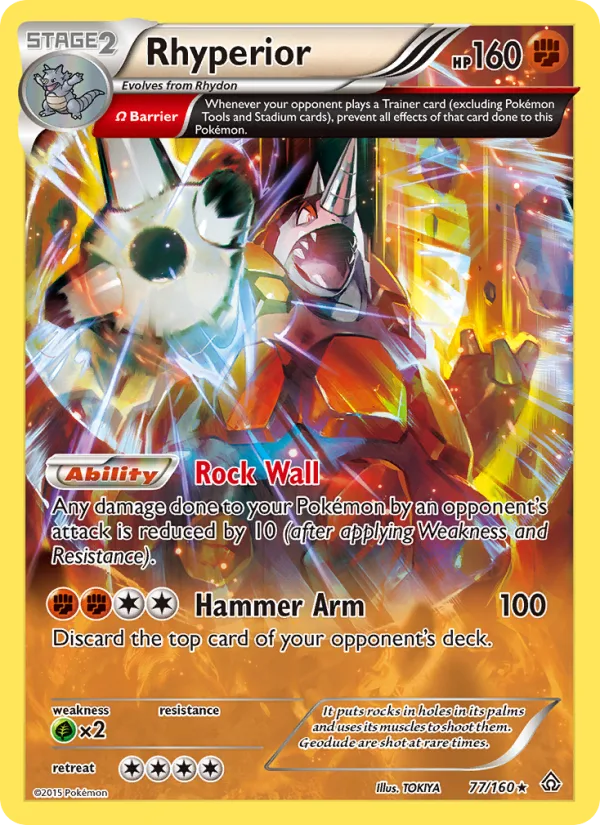 Rhyperior · Primal Clash 77/160