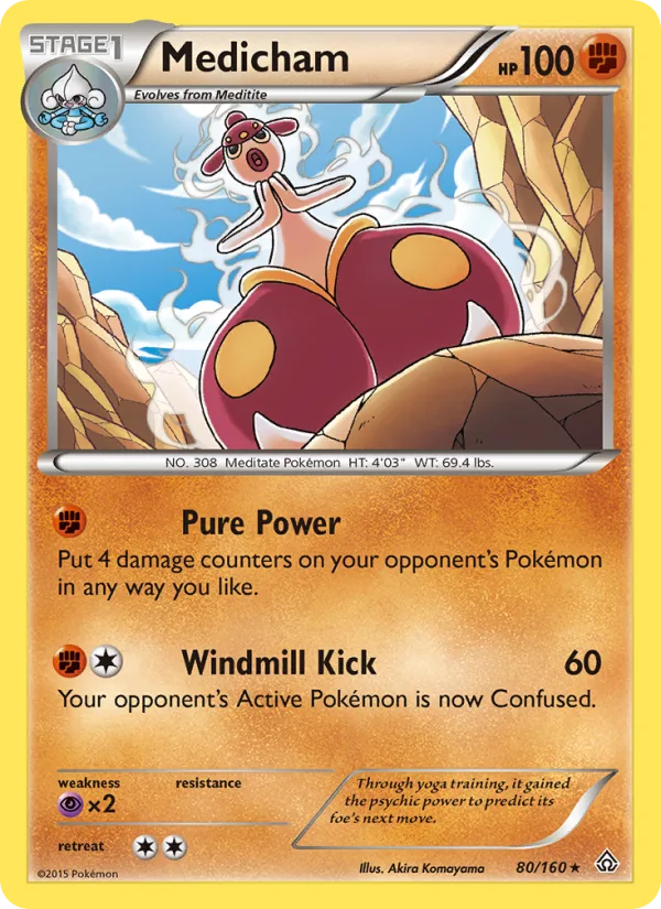 Medicham · Primal Clash 80/160