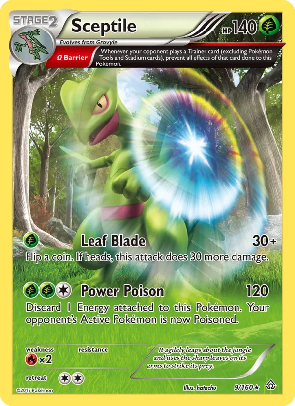 Sceptile · Primal Clash 9/160