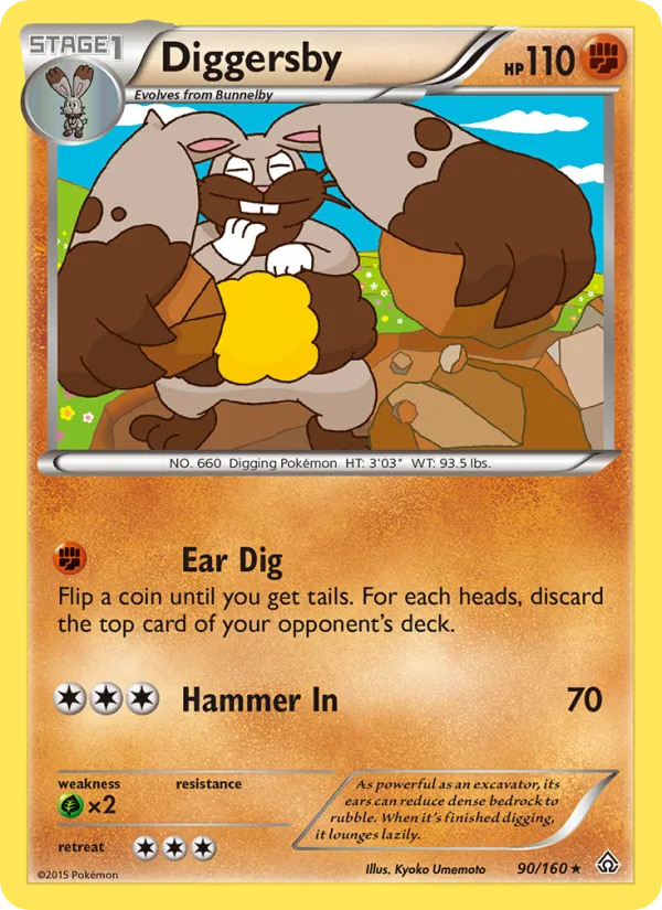 Diggersby · Primal Clash 90/160