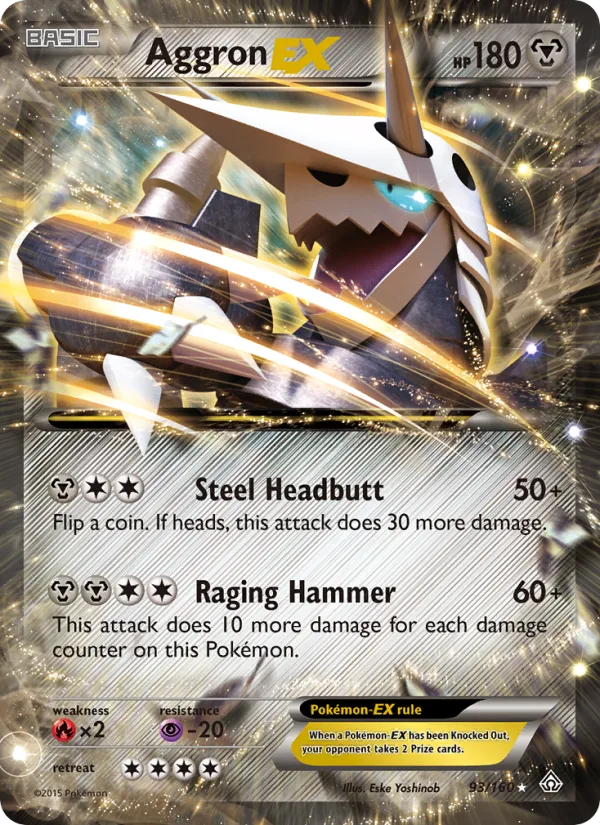 Aggron EX · Primal Clash 93/160
