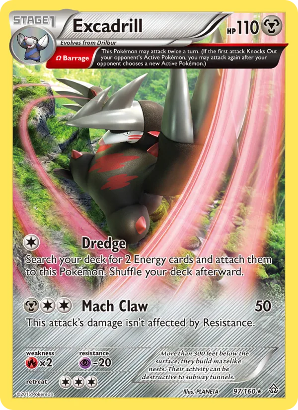 Excadrill · Primal Clash 97/160