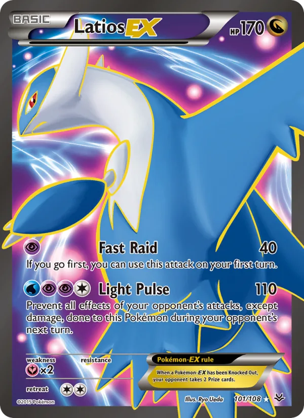 Latios EX · Roaring Skies 101/108