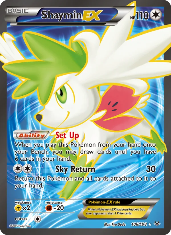 Shaymin EX · Roaring Skies 106/108