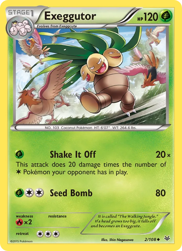 Exeggutor · Roaring Skies 2/108