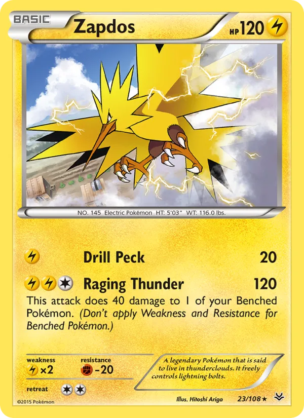 Zapdos · Roaring Skies 23/108