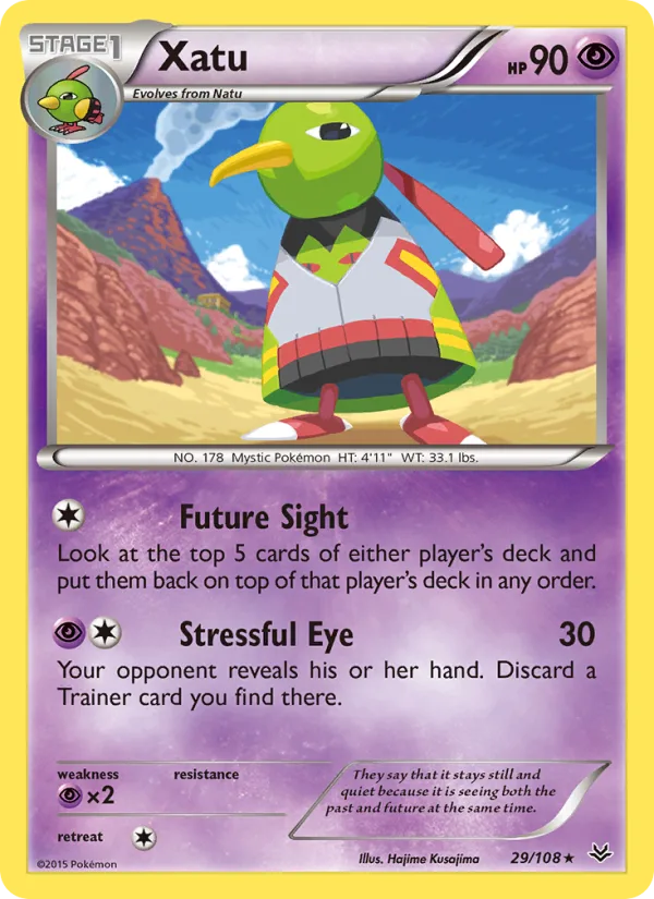 Xatu · Roaring Skies 29/108