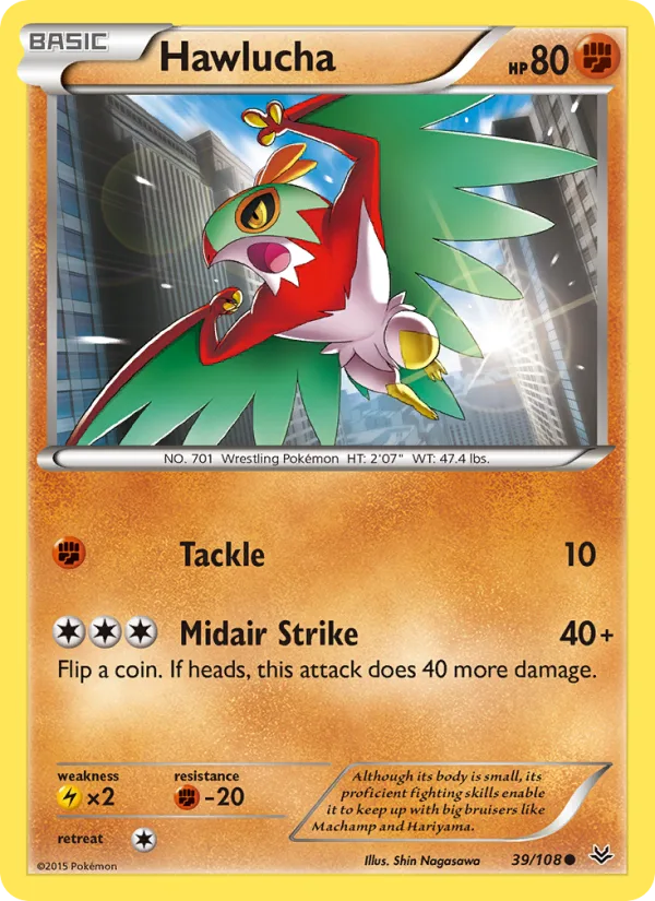 Hawlucha · Roaring Skies 39/108