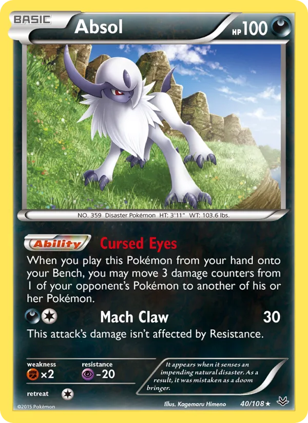 Absol · Roaring Skies 40/108