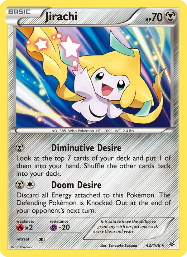 Jirachi · Roaring Skies 42/108
