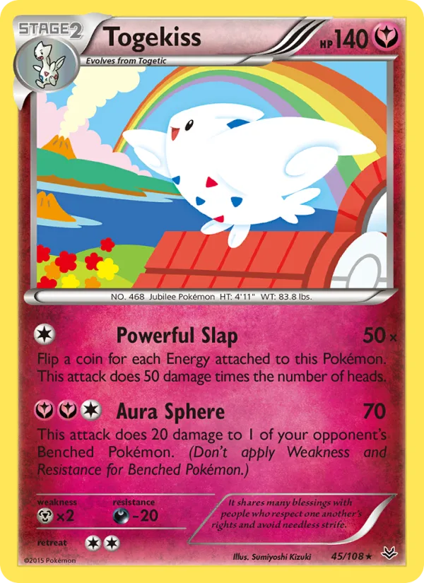 Togekiss · Roaring Skies 45/108