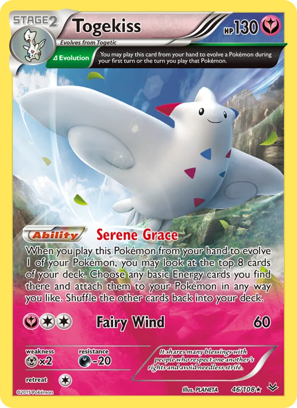 Togekiss · Roaring Skies 46/108