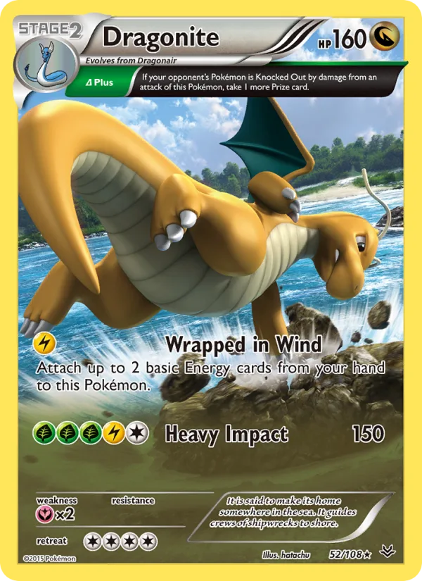 Dragonite · Roaring Skies 52/108