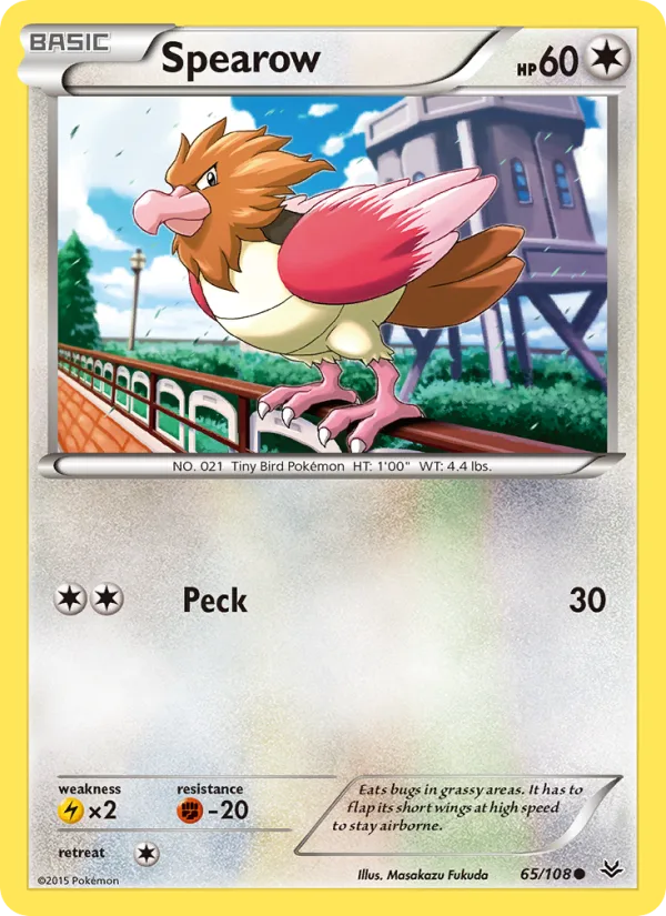 Spearow · Roaring Skies 65/108