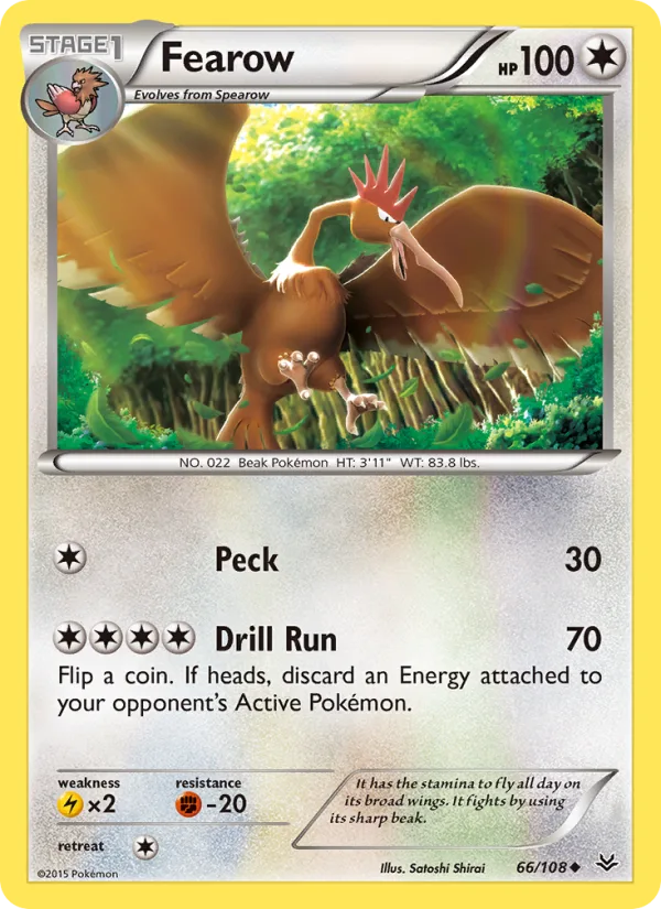 Fearow · Roaring Skies 66/108