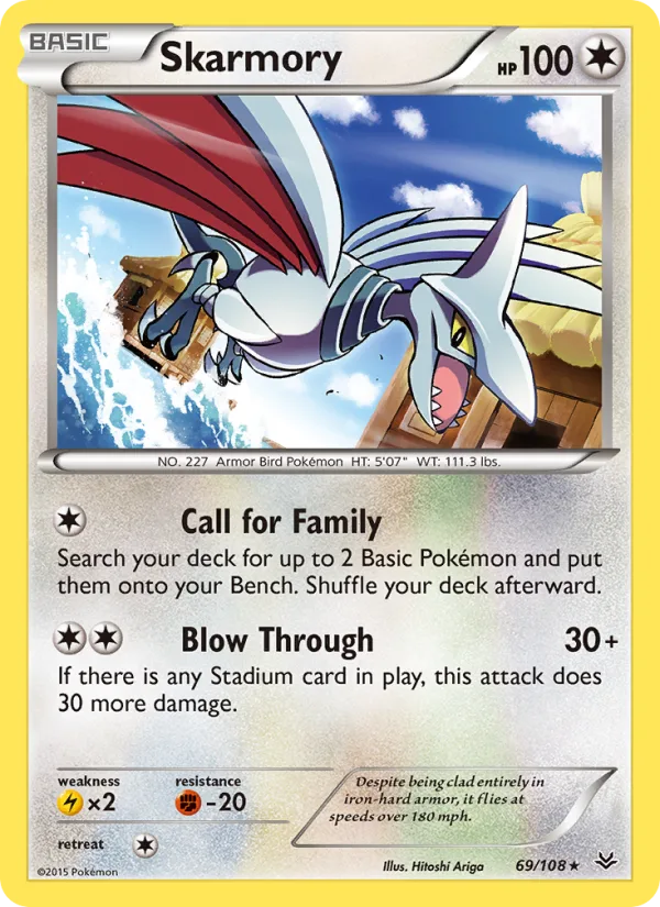 Skarmory · Roaring Skies 69/108