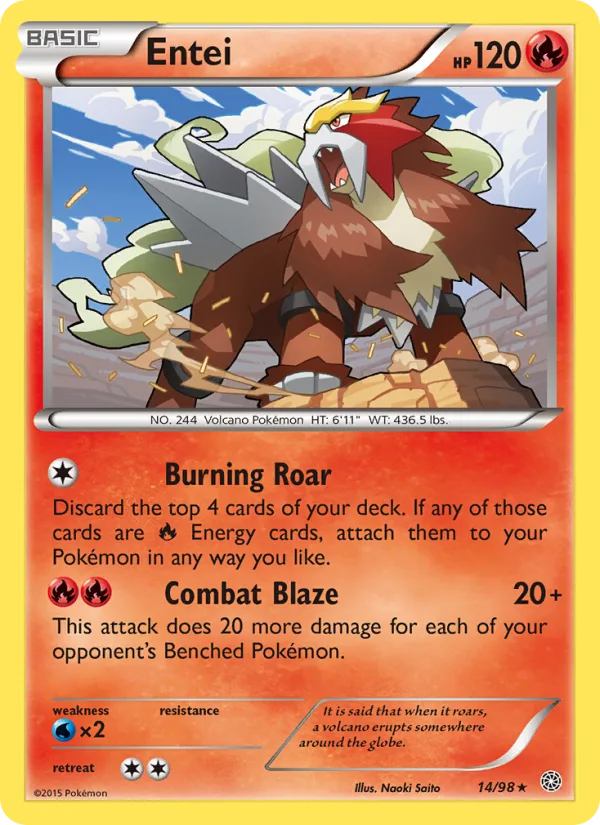 Entei · Ancient Origins 14/98