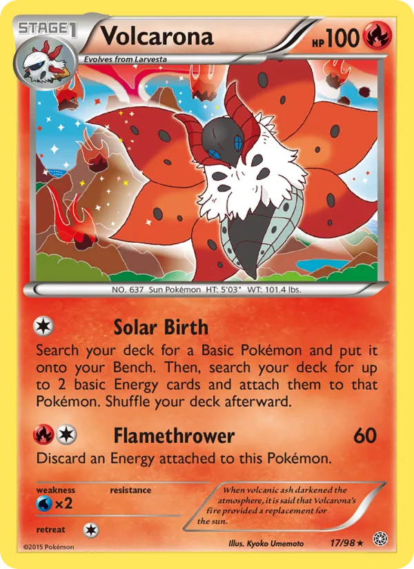Volcarona · Ancient Origins 17/98