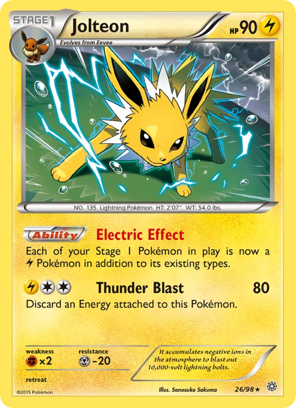 Jolteon · Ancient Origins 26/98