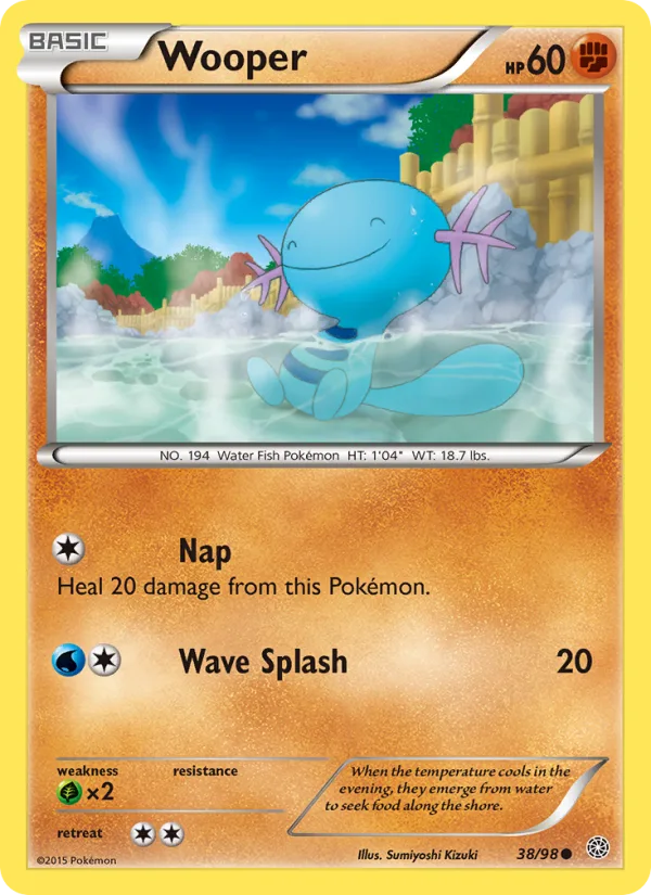 Wooper · Ancient Origins 38/98