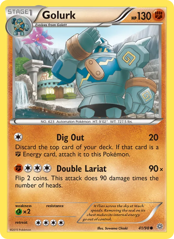Golurk · Ancient Origins 41/98