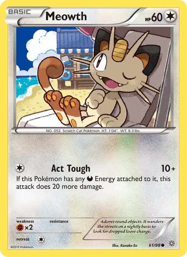 Meowth · Ancient Origins 61/98