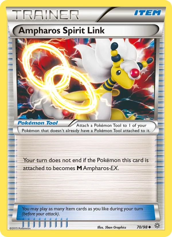 Ampharos Spirit Link · Ancient Origins 70/98