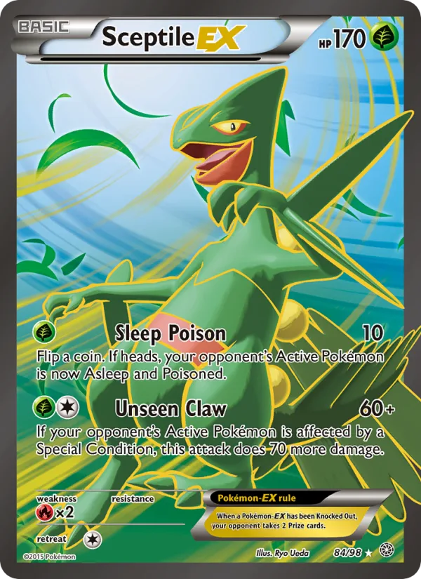 Sceptile EX · Ancient Origins 84/98
