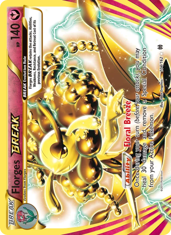 Florges BREAK · BREAKthrough 104/162