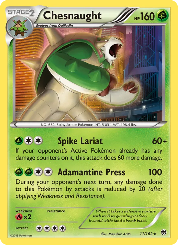 Chesnaught · BREAKthrough 11/162