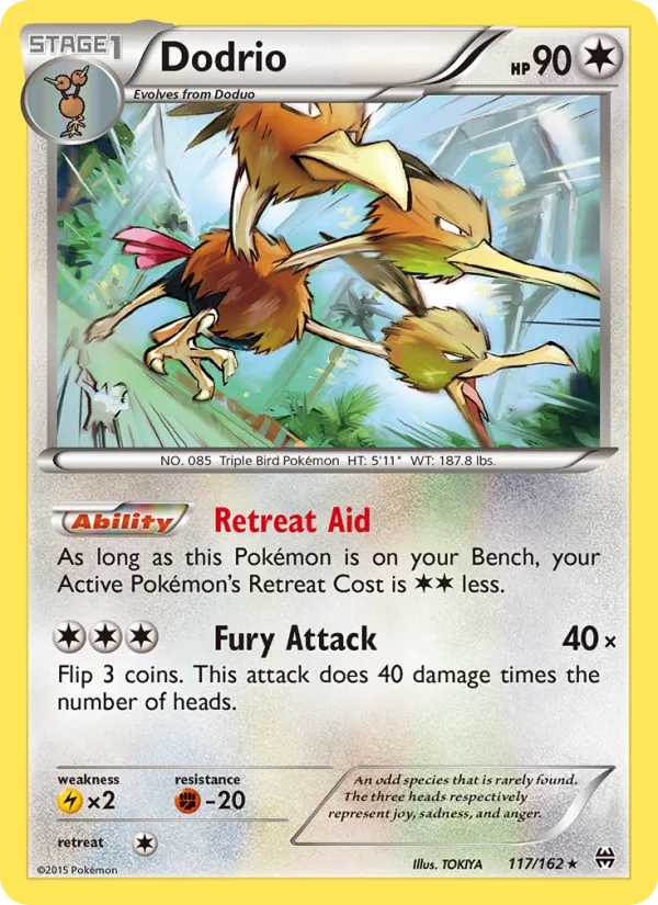 Dodrio · BREAKthrough 117/162