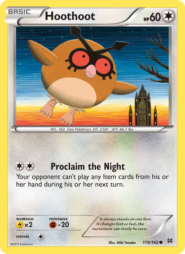 Hoothoot · BREAKthrough 119/162
