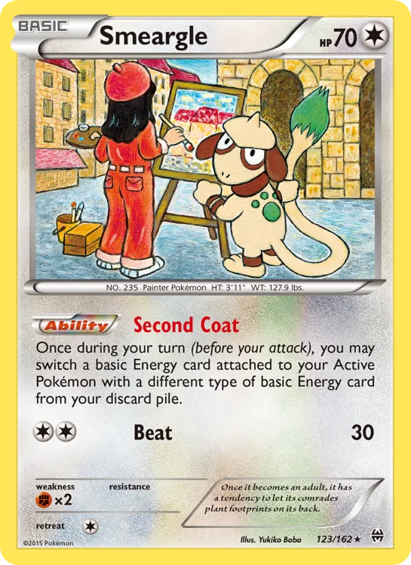 Smeargle · BREAKthrough 123/162