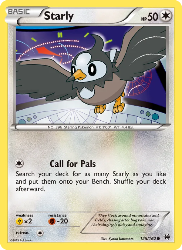 Starly · BREAKthrough 125/162
