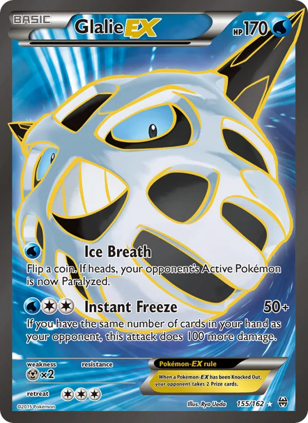 Glalie EX · BREAKthrough 155/162