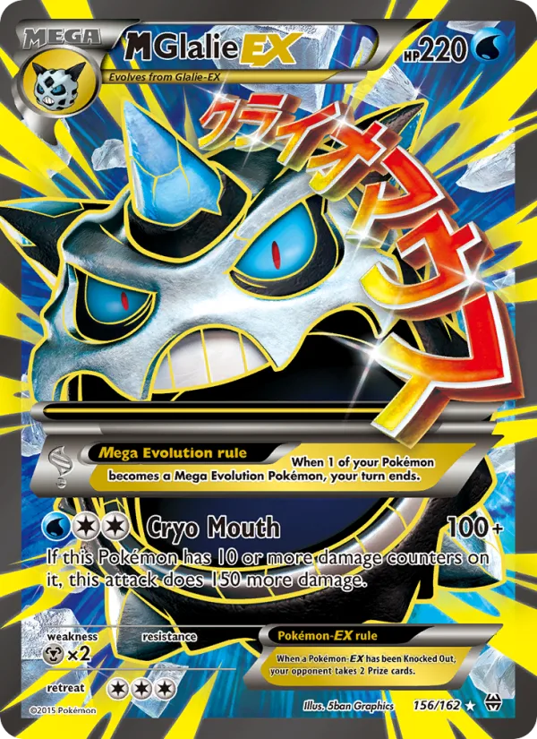 M Glalie EX · BREAKthrough 156/162