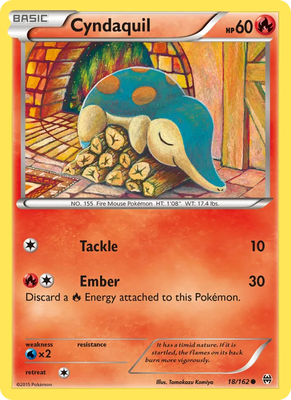 Cyndaquil · BREAKthrough 18/162