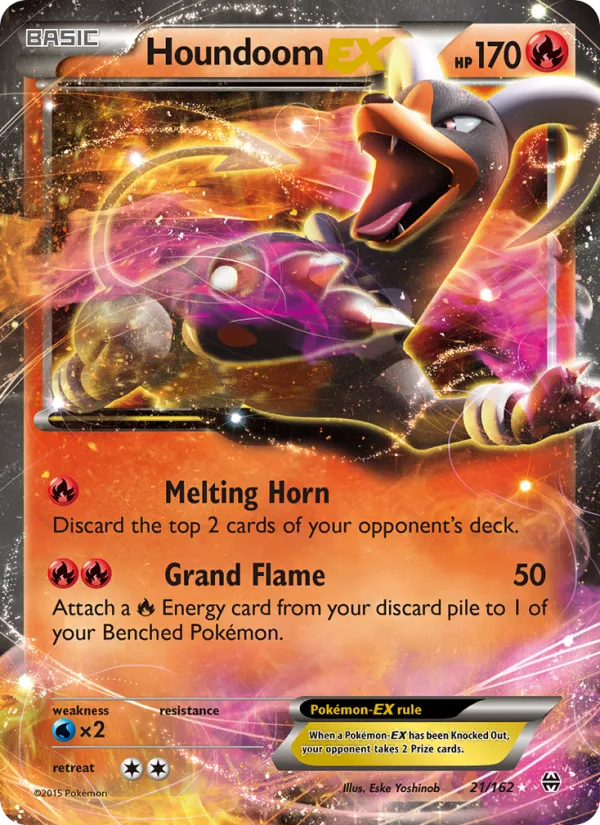 Houndoom EX · BREAKthrough 21/162