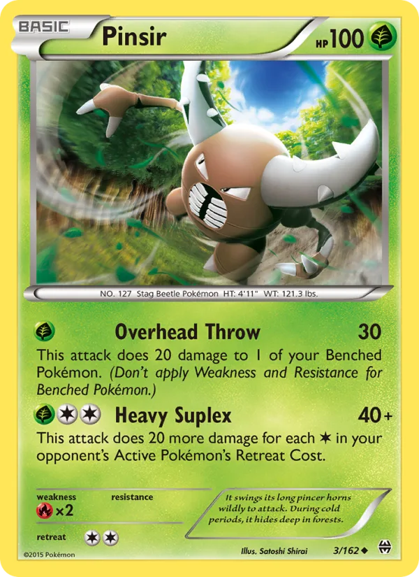 Pinsir · BREAKthrough 3/162