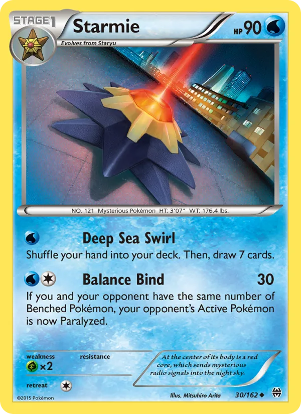 Starmie · BREAKthrough 30/162