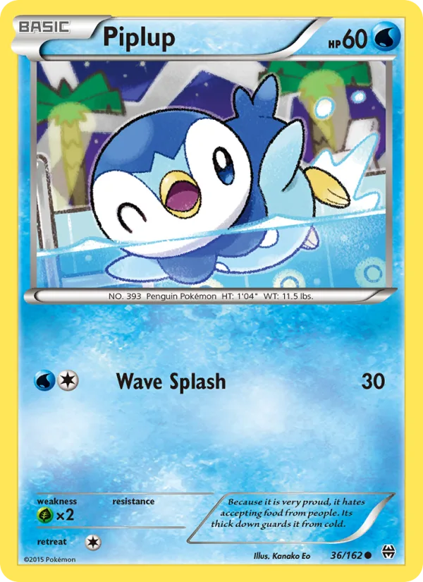 Piplup · BREAKthrough 36/162