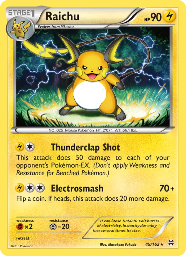 Raichu · BREAKthrough 49/162