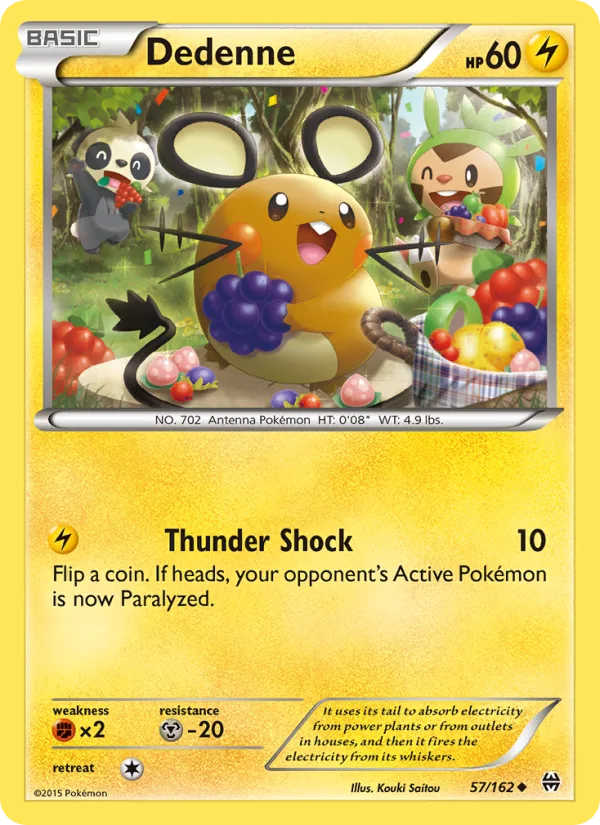 Dedenne · BREAKthrough 57/162