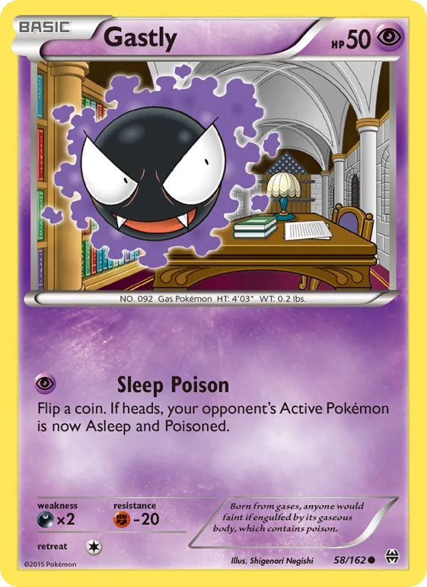 Gastly · BREAKthrough 58/162