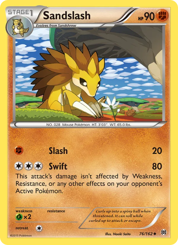 Sandslash · BREAKthrough 76/162